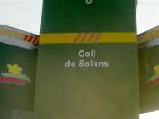 Coll de Solans - ES-T- 600 mètres (Panneau)