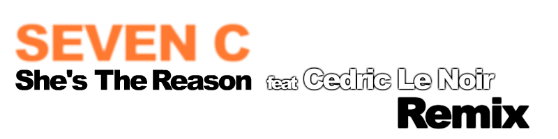 Seven c remix / She's the reason feat Cedric Le Noir