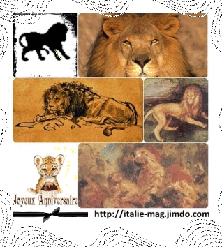 Le lion et les peintres