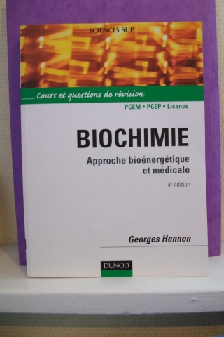 Livre biochimie, état NEUF dans Culturel 090901063622813754366357
