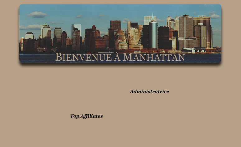 Page d'accueil