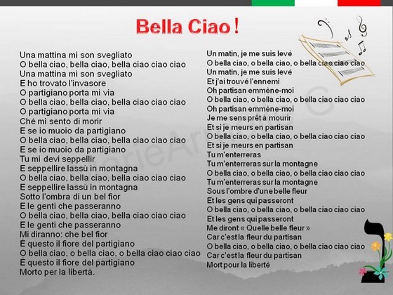 Bella Ciao Bella Ciao
