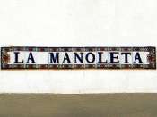 La Manoleta (Plaque)