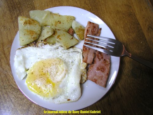 oeuf jambon petites patates