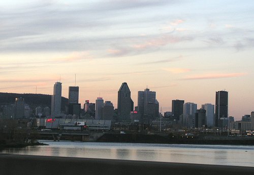 pont champlain vue montreal