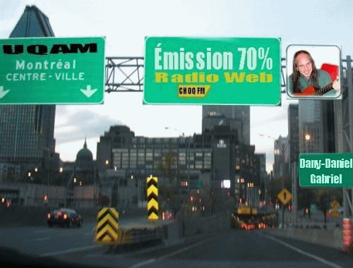 dany daniel gabriel emission 70 pour cent choq fm montreal uqam