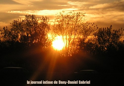 coucher soleil montreal 2 novembre 2009