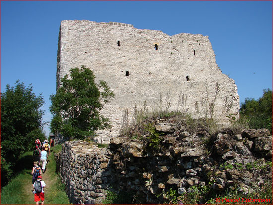 Vaudémont la tour Brunehaut