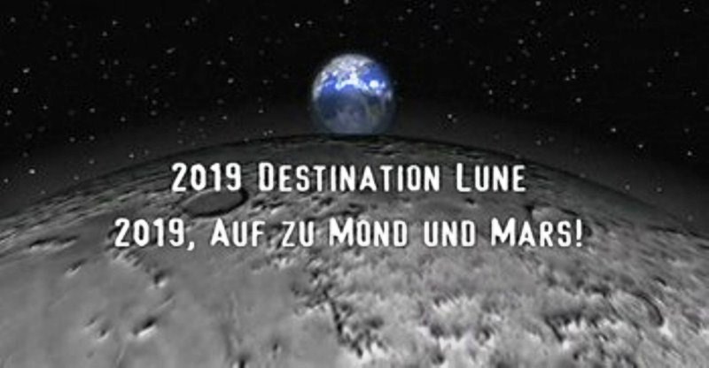 2019, Destination Lune