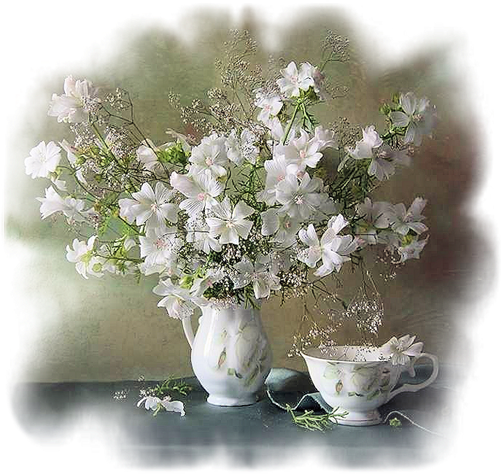 bouquet blanc