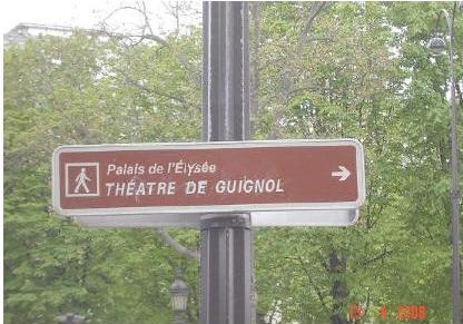panneau gignol
