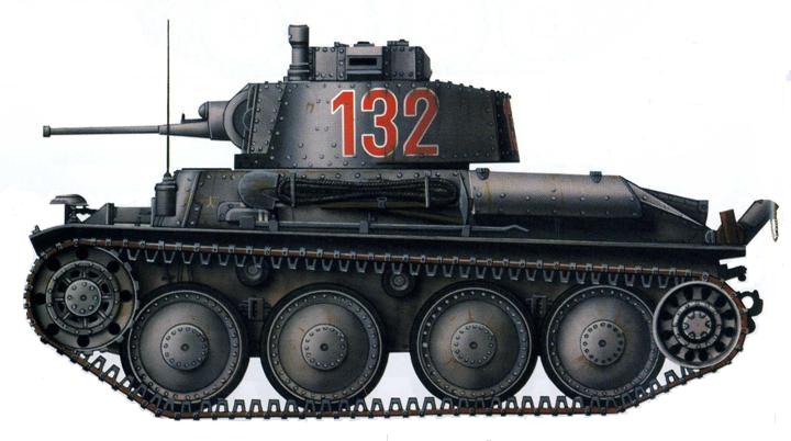 PanzerKampfwagen 38 (t) Ausf. B, C & D 090828102249704394335325