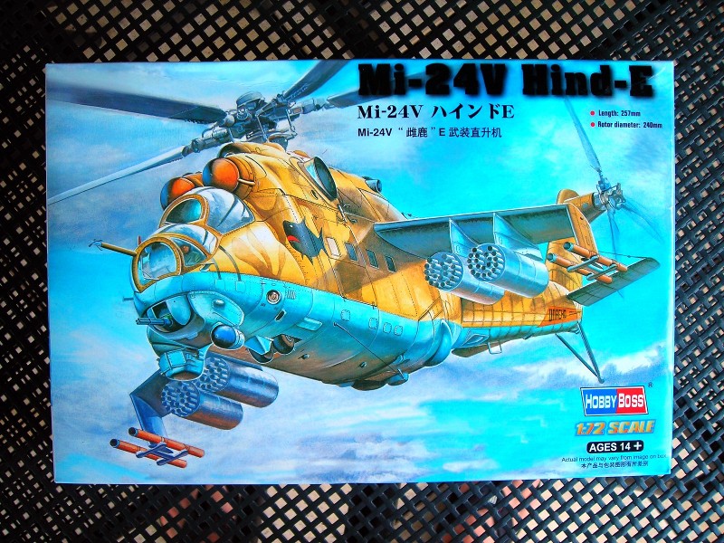 Mil Mi-24V Hobbyboss 1/72 09082812243817744335966
