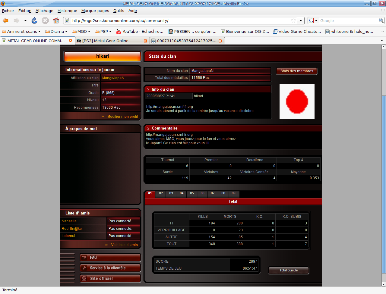 Capture-METAL GEAR ONLINE COMMUNITY SUPPORT PAGE - Mozilla Firefox