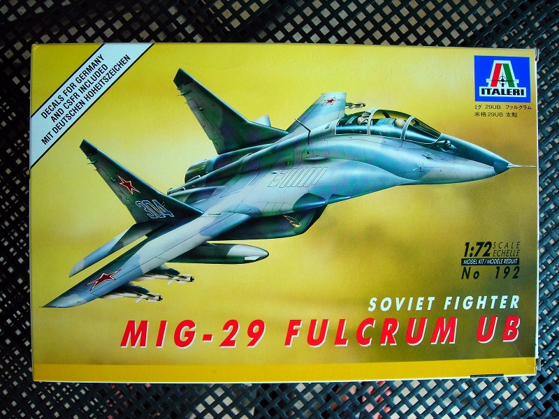 MiG29 UB Fulcrum [Italeri] 1/72 09090302135517744377791