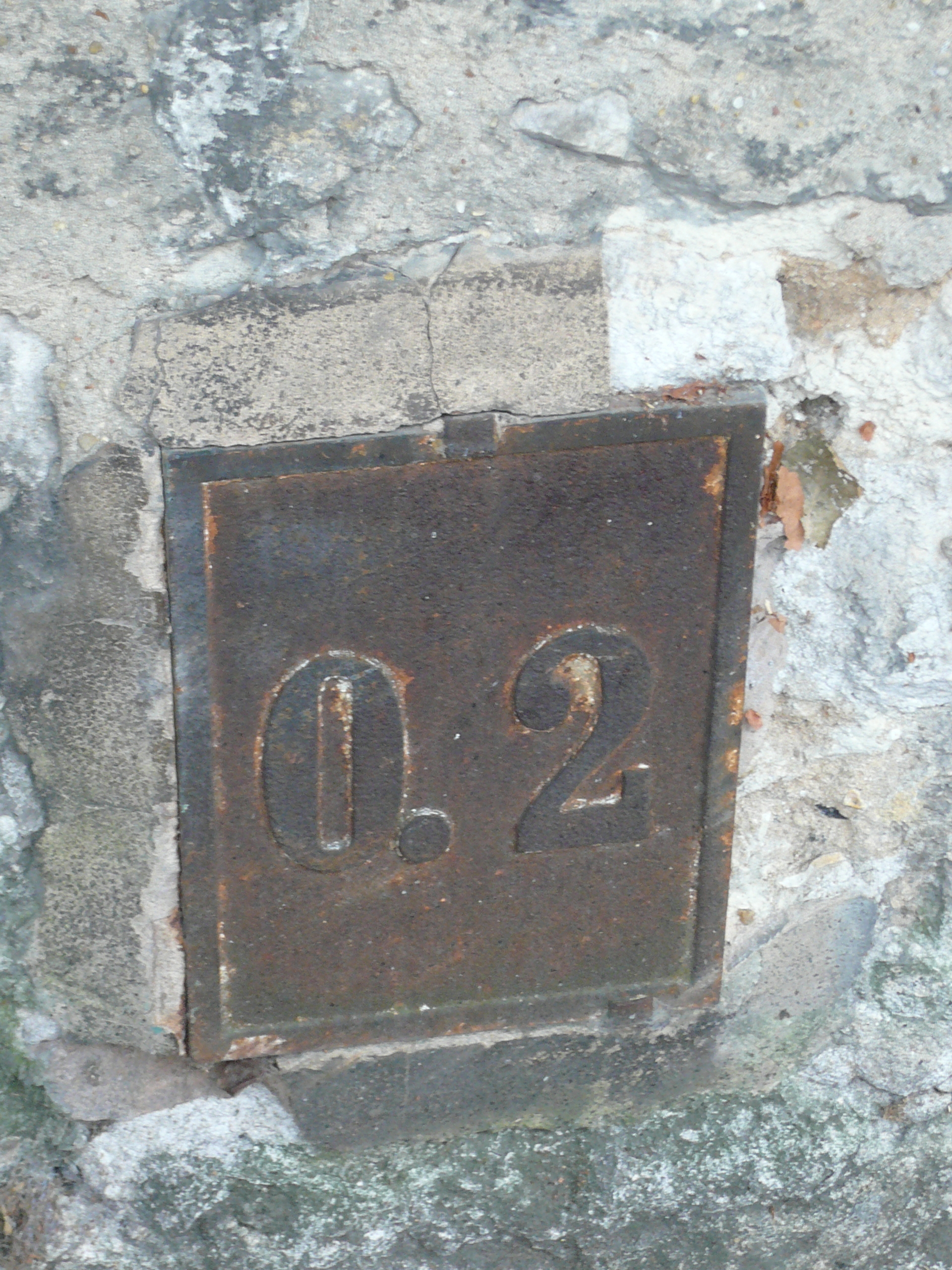 Borne hectom&Atilde;&copy;trique D132 Dammarie