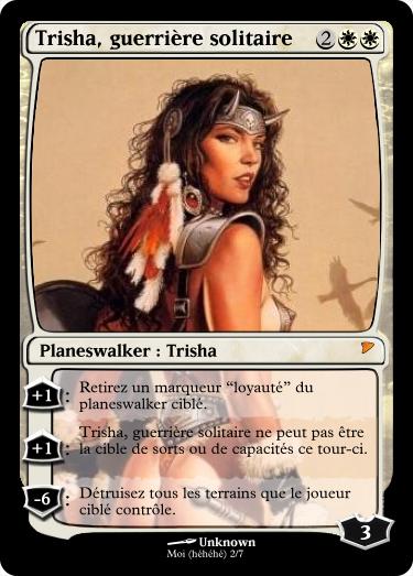 Trisha guerrière solitaire
