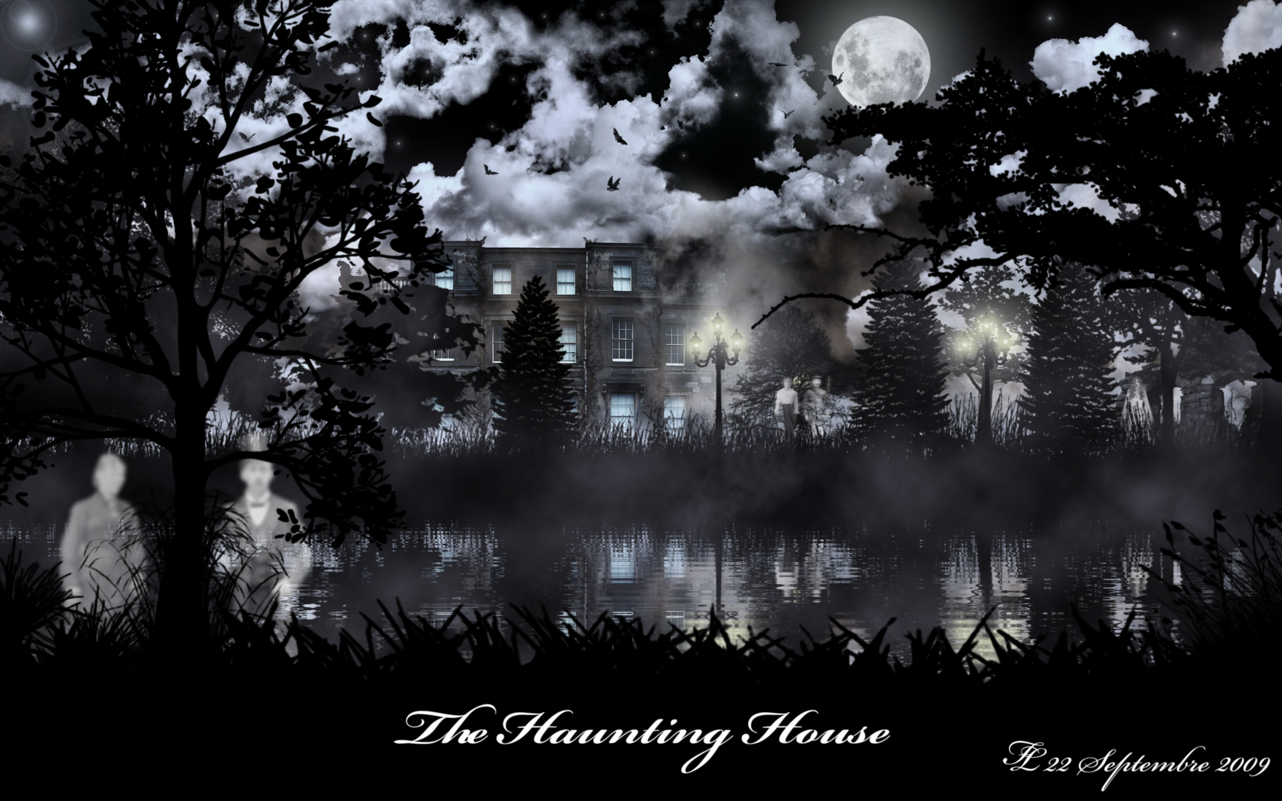 The haunting house 