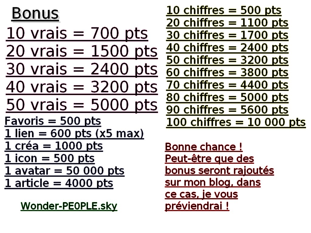 Bonus