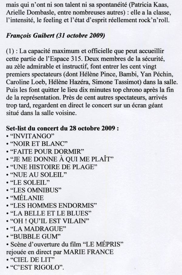 "MARIE FRANCE visite BARDOT" 28/10/2009 Centre Pompidou (Paris) : compte-rendu 091101021058853864760935