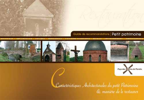 Brochures van het "Pays des Moulins de Flandre" voor de bescherming van ons Vlaamse erfgoed 091101075349440054764140