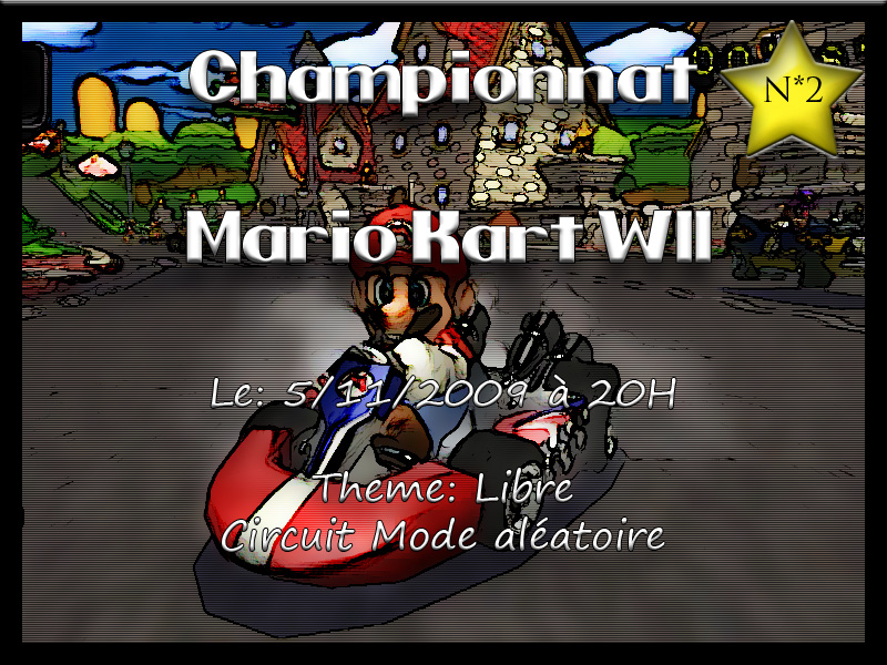 [Championnat] 5/11/09 Mario Kart Wii 091103051358491574777901