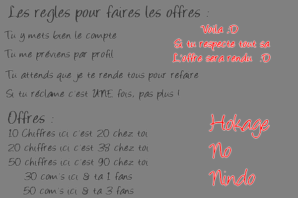 Offre 