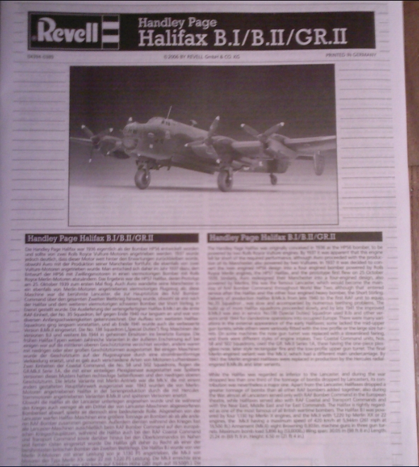 Halifax - [Revell] Halifax B Mk.I/II,GR.II 091123073531532204923174