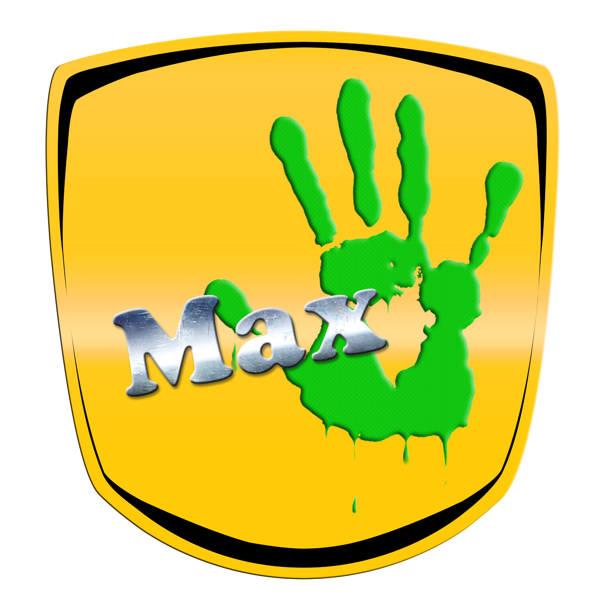 Plaque num. Logo ''Max'' Maxichoux39