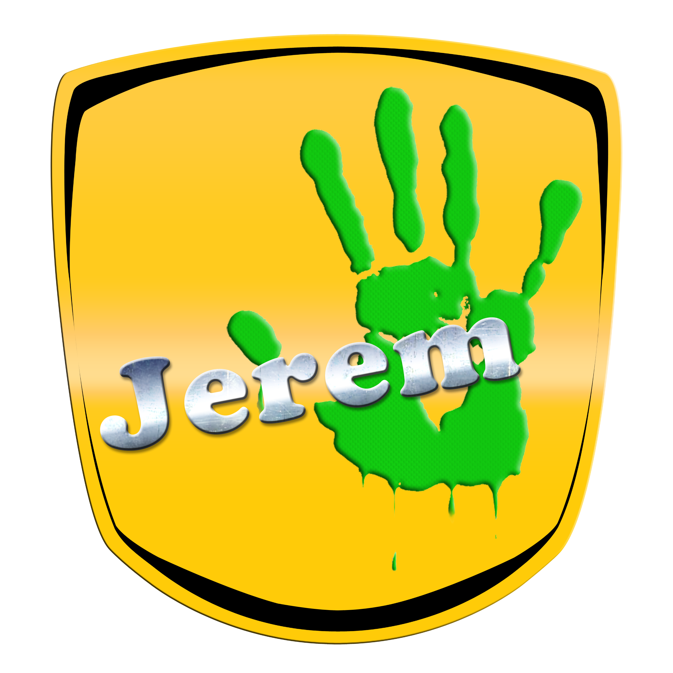 Plaque num. Logo ''Jerem'' Maxichoux39