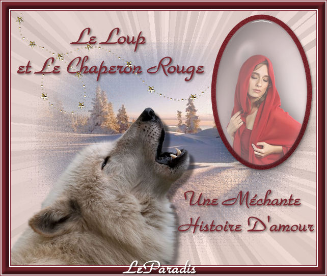 Le Loup et Le Chaperon Rouge (avec Tuto) 09120601562615034998882