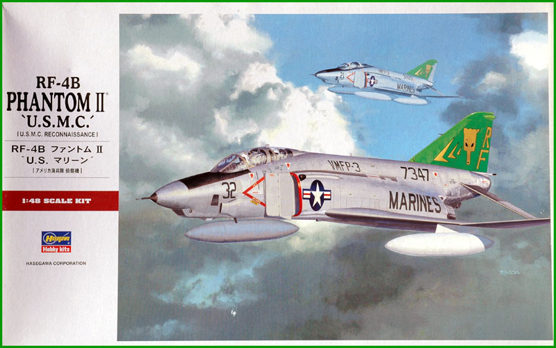 [MC1 - F4 Phantom] [HASEGAWA] RF-4B Phantom II "U.S.M.C. Reconnaissance" 1/48 091211094910558505038931