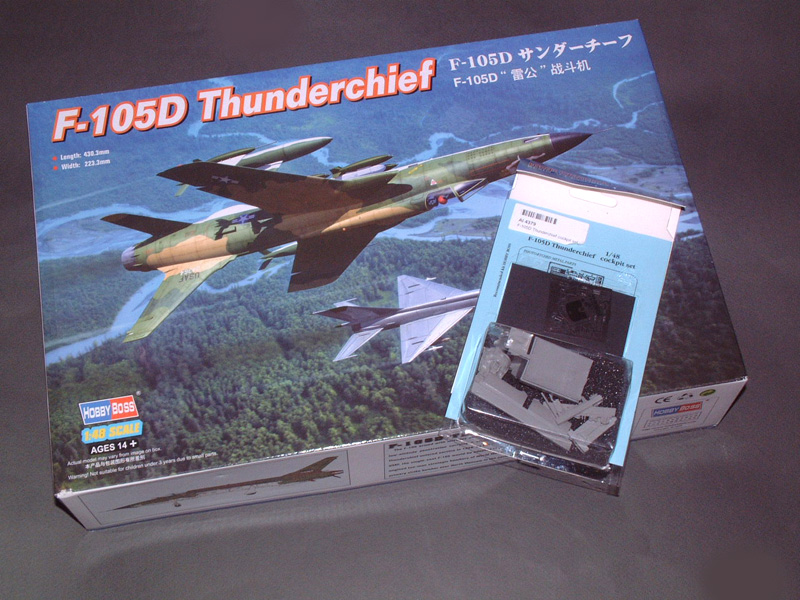 [HobbyBoss] Republic F-105D Thunderchief 1/48 091224063312476905119850