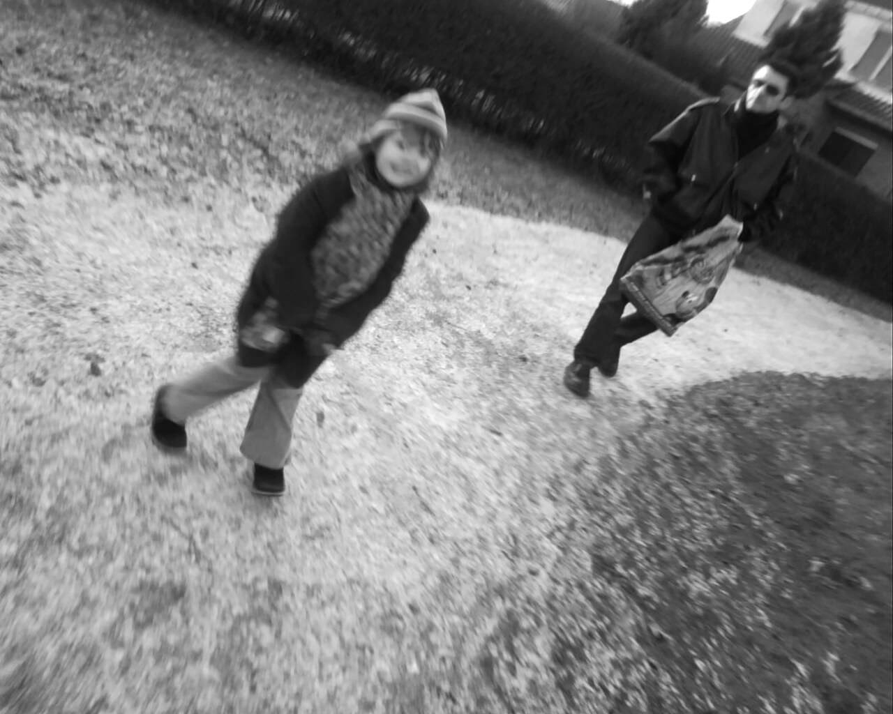 Petite Soeur & Papa.