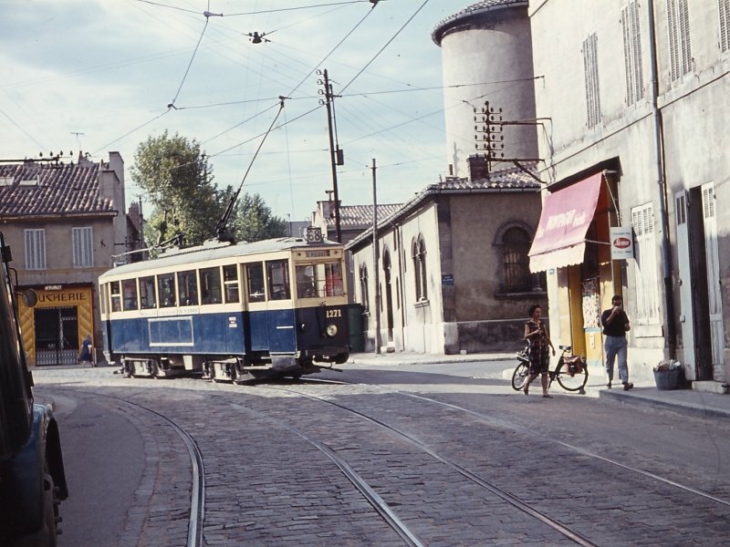 RATVM Tramways de Marseille en 1964 100112063110482745235168