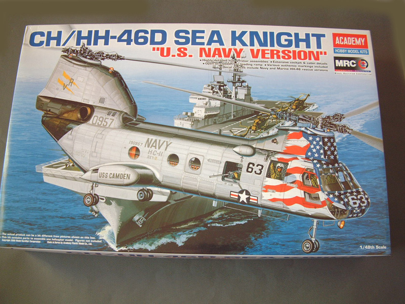 [Academy] CH/HH46D "Sea Knight"- US Navy Version - 100119055932476905276021