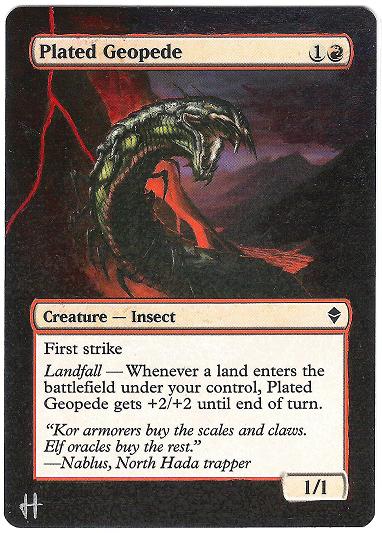 plated geopede