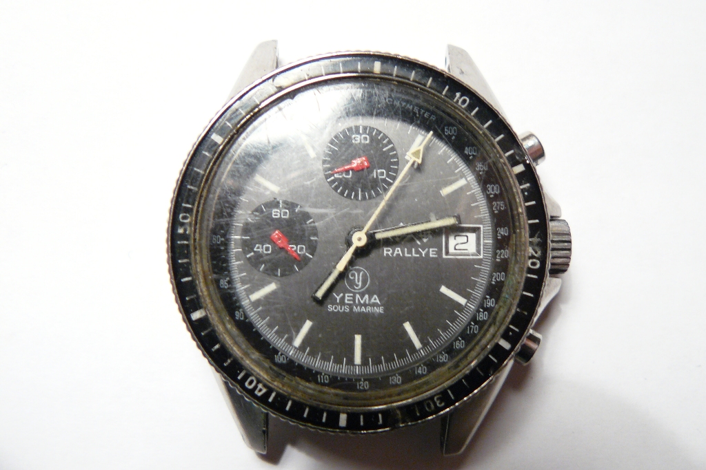 montre chrono rallye