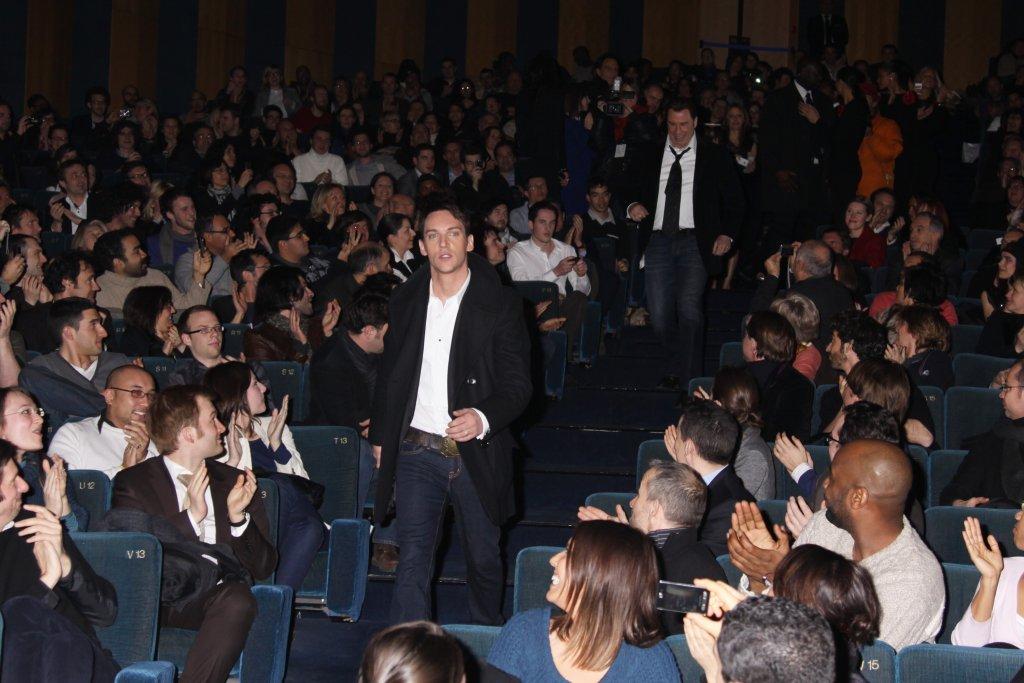 Dans la salle de cin&eacute;ma